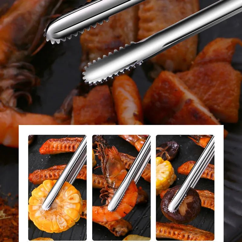 Grillax™ - Pince Grillades Inox - Toutecuisine